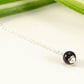 Dainty Black Onyx Choker Necklace