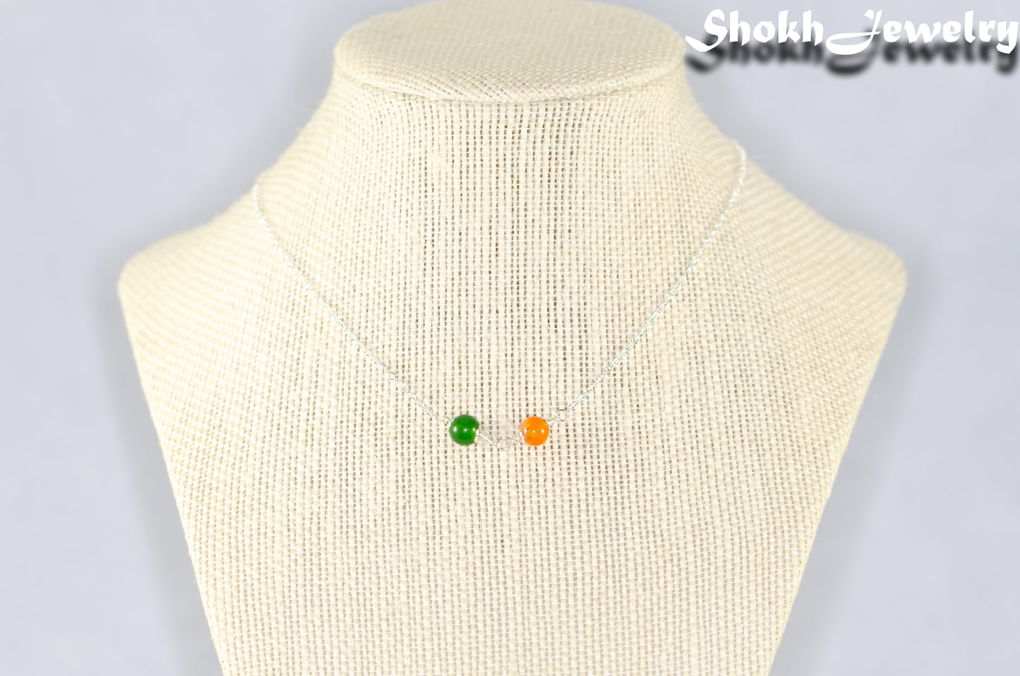 Custom Family Birthstone Choker Necklace, Personalized Gift for Women