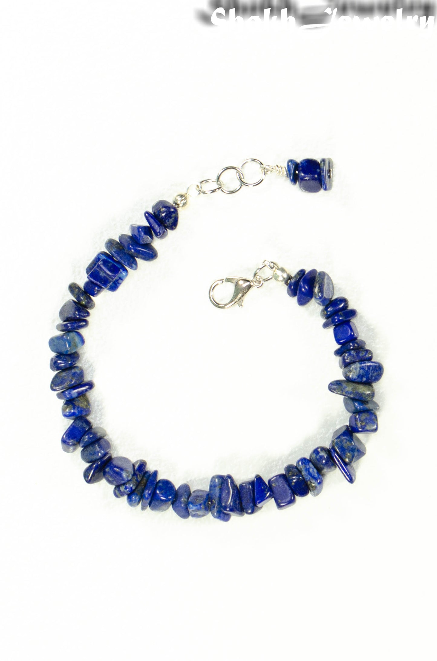 Natural Lapis Lazuli Chip Bracelet