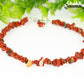 Natural Red Jasper Crystal Chip Choker Necklace