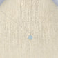 Dainty Aquamarine Choker Necklace on a bust